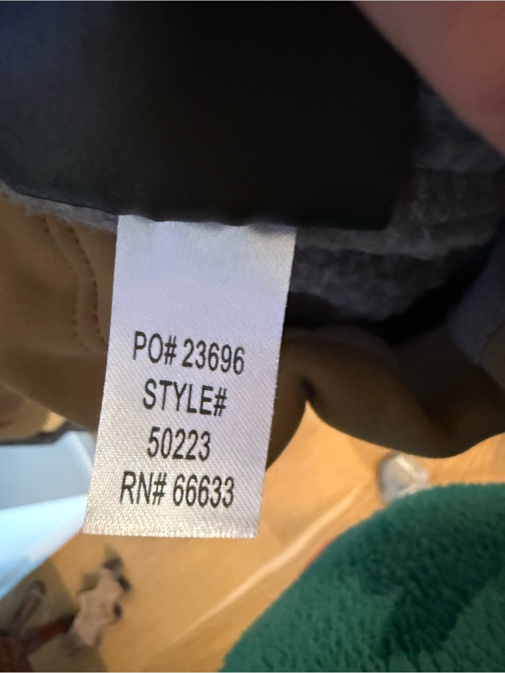 Sitka Duck Oven Two-Tone Olive and Tan Performance Hoodie - Picture 4 of 10
